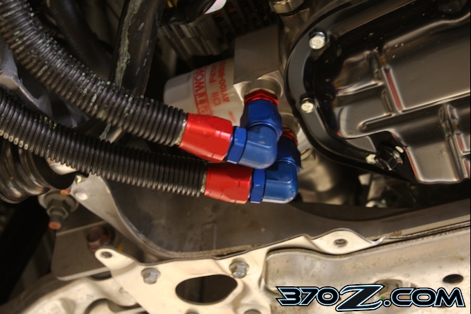 370Z  oil cooler sandwich